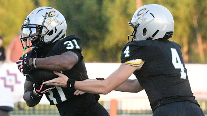 Calvary verses Oak Grove Friday evening, September 6, 2024, at Calvary Baptist Academy. John Simon (31)