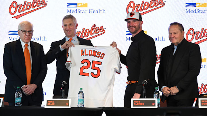 Pete Alonso left the Mets to sign with the Orioles
