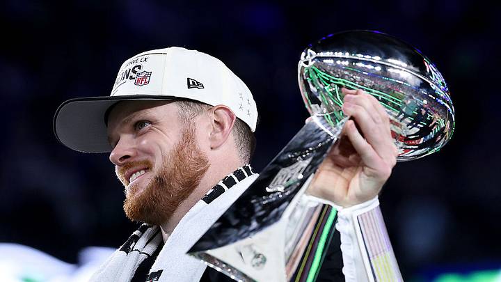 Sam Darnold, quarterback ganador del Super Bowl LX. Sam Darnold, quarterback ganador del Super Bowl LX.