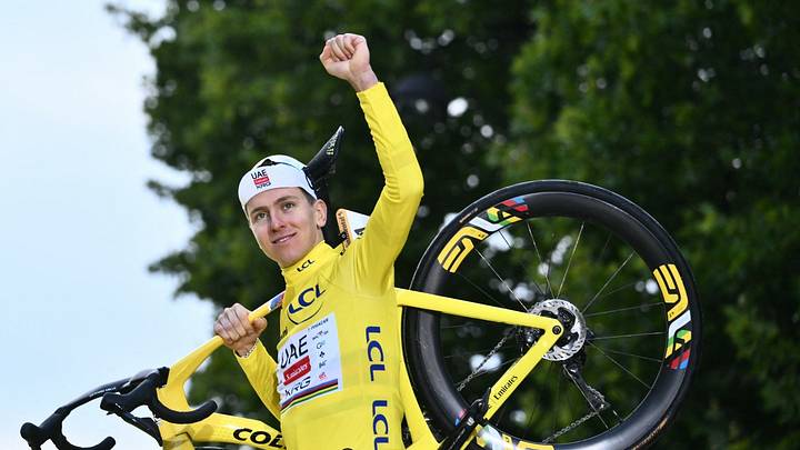 Pogacar, cuatro veces campeón del Tour de Francia. Pogacar, cuatro veces campeón del Tour de Francia.