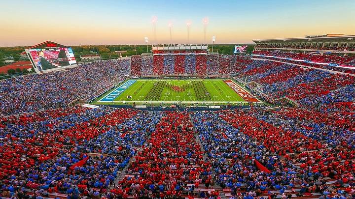 Vaught-Hemingway Stadium during the 2025 season Vaught-Hemingway Stadium during the 2025 season