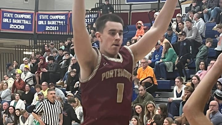 Portsmouth boys basketball, the No. 1 team in New Hampshire, will play its home game against No. 2 Merrimack, on Tuesday, with no fans in the stands.