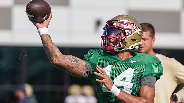 Ashton Daniels broke the rock in Tallahassee