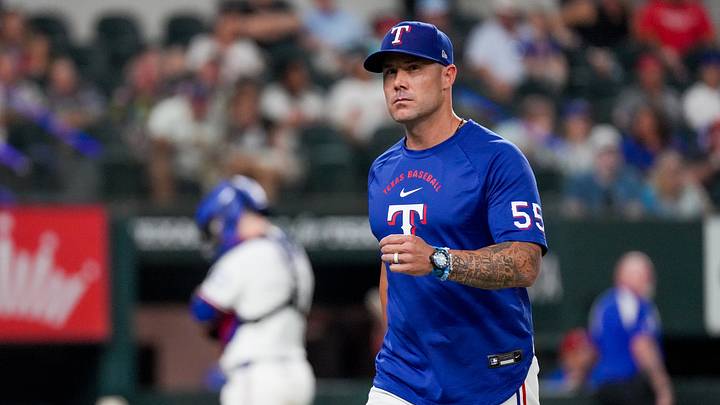 Texas Rangers manager Skip Schumaker. Credit: Raymond Carlin III-Imagn Images Texas Rangers manager Skip Schumaker. Credit: Raymond Carlin III-Imagn Images