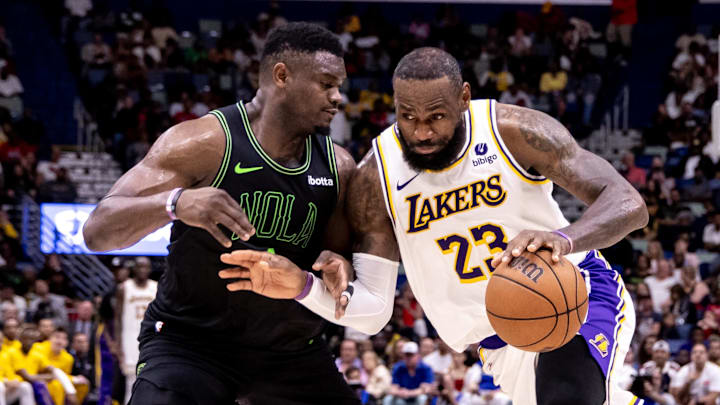 Zion Williamson, LeBron James