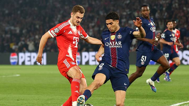 Josip Stanisic, Bayern Munich; Achraf Hakimi, PSG