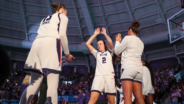 Madison Conner and the TCU women's basketball team will play Notre Dame on Saturday in the Sweet Sixteen.