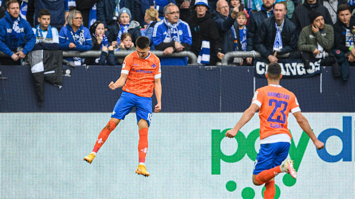 Auf Schalke jubelten die Darmstädter