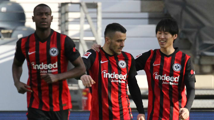 Ndicka, Kostic und Kamada