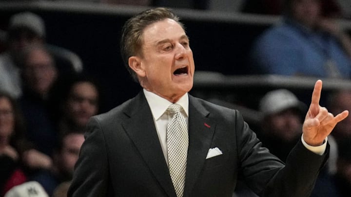 St. John's Red Storm head coach Rick Pitino 