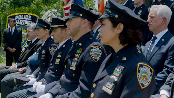 "End of Tour" -- It’s all hands on deck for the Reagan family, as they race to stop deadly mayhem in the city when the gangs of New York unite together to demand amnesty for the release of their imprisoned members and those awaiting trial, in the historic series finale episode of BLUE BLOODS, Friday, Dec. 13 (10:00-11:00 PM, ET/PT) on the CBS Television Network, and streaming on Paramount+ (live and on demand for Paramount+ with SHOWTIME subscribers, or on demand for Paramount+ Essential