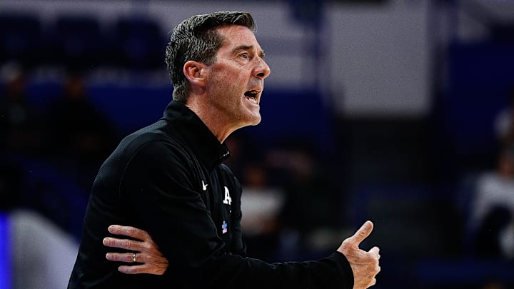 Air Force Falcons head coach Joe Scott.