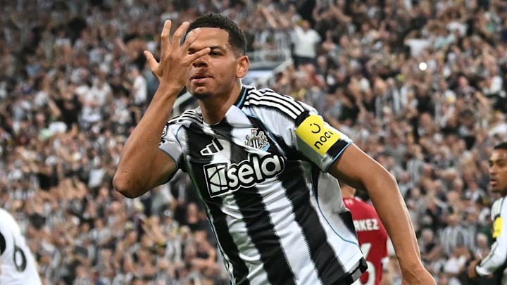 William Osula traf für Newcastle gegen Liverpool