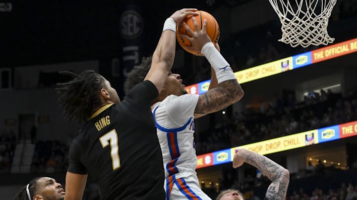 The Florida Gators were upset by Vanderbilt, 91-74, in the SEC Tournament Semifinal. The Florida Gators were upset by Vanderbilt, 91-74, in the SEC Tournament Semifinal.