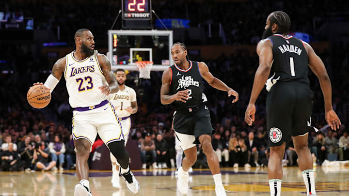 LeBron James, Kawhi Leonard, James Harden, LA Clippers