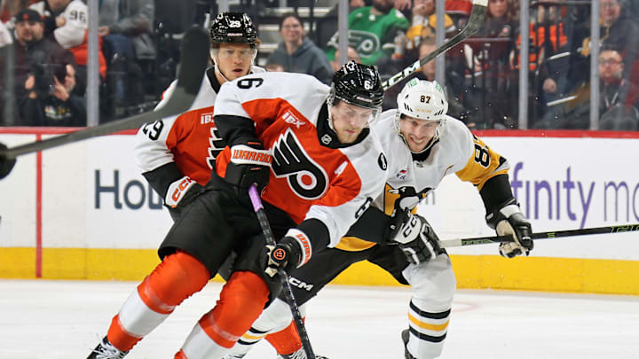 Pittsburgh Penguins v Philadelphia Flyers