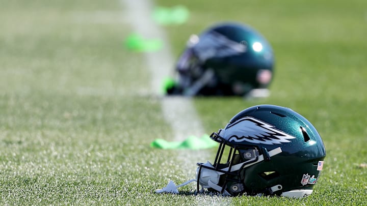 Super Bowl LVII - Philadelphia Eagles Practice Super Bowl LVII - Philadelphia Eagles Practice