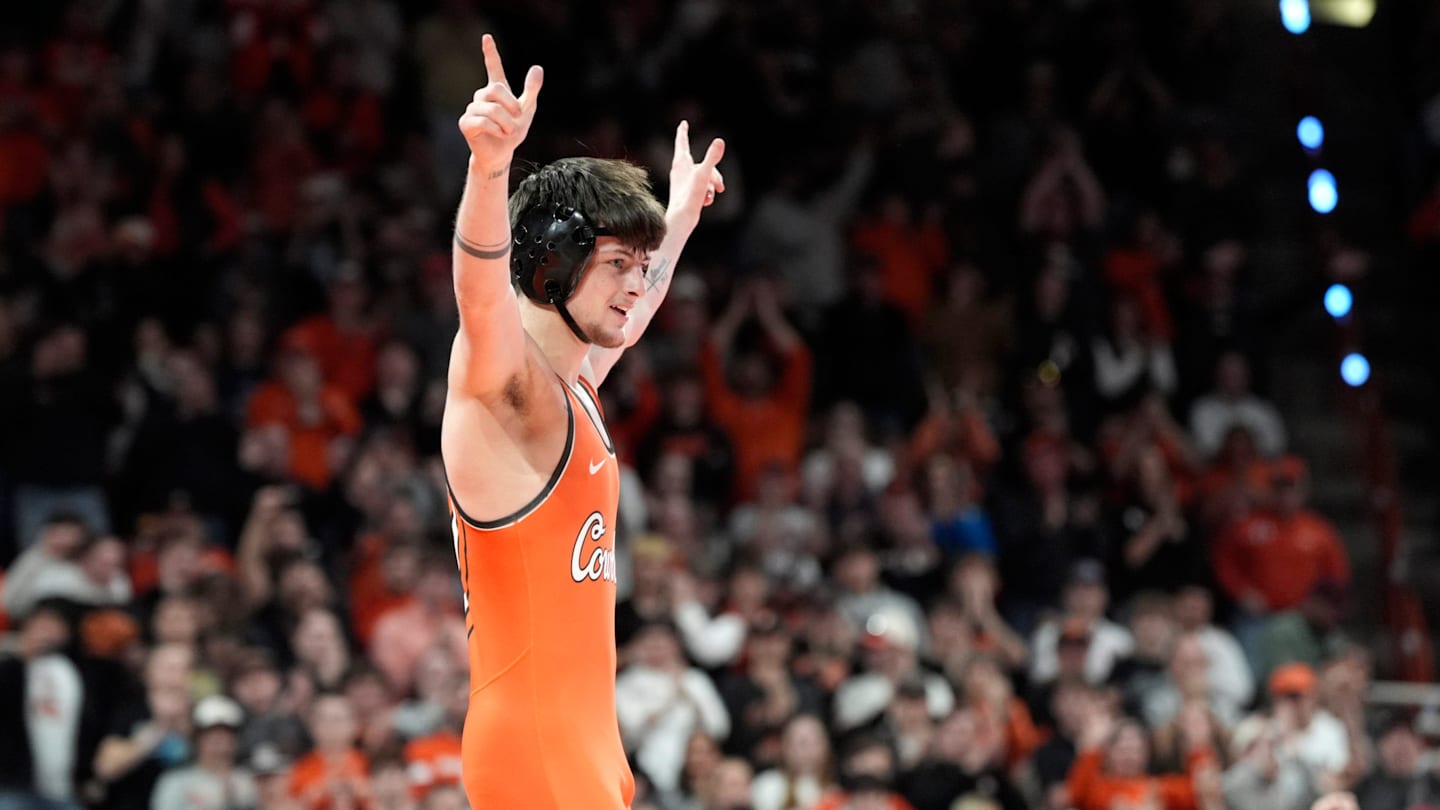 Cowboy Wrestling Claims Second Consecutive Big 12 Title