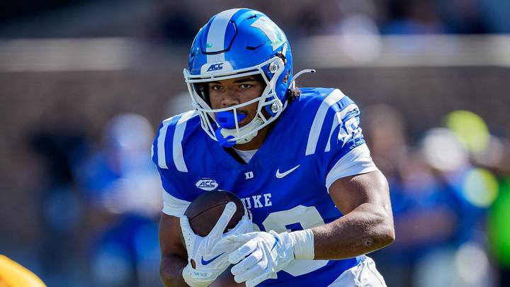 Duke running back Nate Sheppard