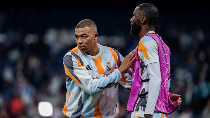 Kylian Mbappé et Antonio Rüdiger - Real Madrid
