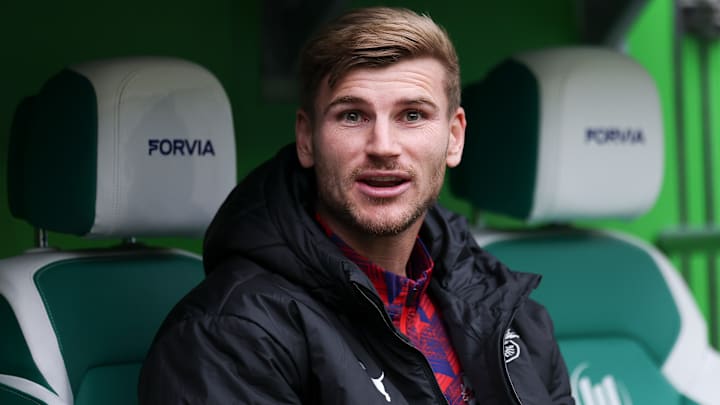 Timo Werner ist in dieser Saison bei RB Leipzig nur Reservist