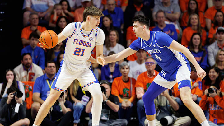 The Florida Gators are looking to complete a regular-season sweep of Kentucky.