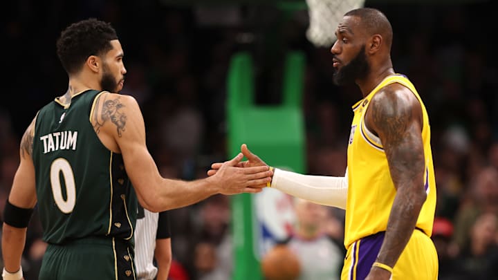 Jayson Tatum y LeBron James son dos de los mejores jugadores de la NBA