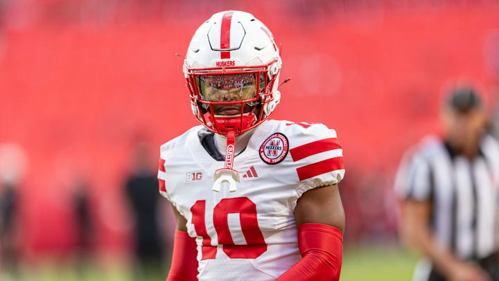 Nebraska defensive back Andrew Marshall 