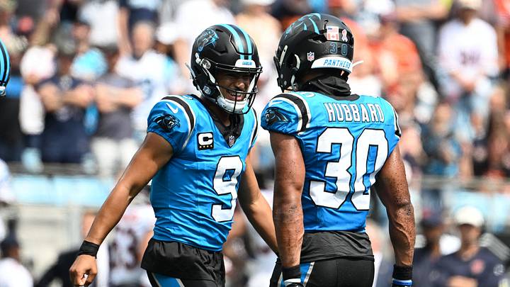 The Panthers are 1.5-point favorites against the Falcons in Week 2. The Panthers are 1.5-point favorites against the Falcons in Week 2.