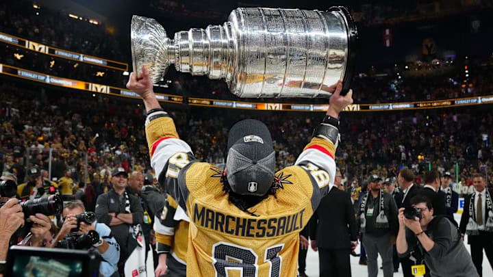 Vegas Golden Knights forward Jonathan Marchessault