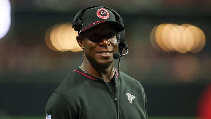 Atlanta Falcons head coach Raheem Morris and staff will begin signing their practice squad Wednesday. Atlanta Falcons head coach Raheem Morris and staff will begin signing their practice squad Wednesday.
