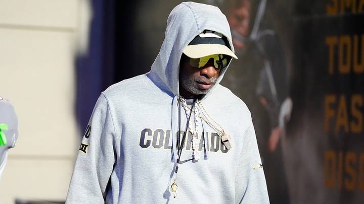 Colorado Buffaloes head coach Deion Sanders.