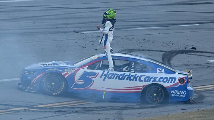 Kyle Larson, Hendrick Motorsports, Talladega Superspeedway, NASCAR Cup Series