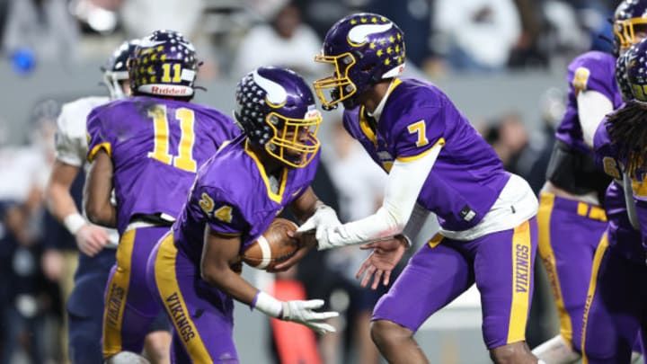 A pair of high-powered rushing attacks will be on display when the Tarboro Vikings take on Corvian Community for the NCHSAA 1A championship Saturday at Carter-Finley Stadium in Raleigh.
