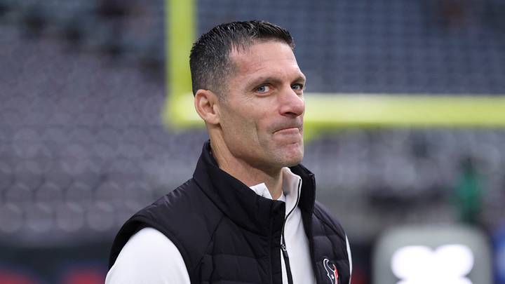 Jan 4, 2026; Houston, Texas, USA; Houston Texans general manager Nick Caserio walks on the field before the game against the Indianapolis Colts at NRG Stadium. Mandatory Credit: Troy Taormina-Imagn Images Jan 4, 2026; Houston, Texas, USA; Houston Texans general manager Nick Caserio walks on the field before the game against the Indianapolis Colts at NRG Stadium. Mandatory Credit: Troy Taormina-Imagn Images