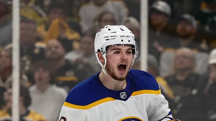 Buffalo Sabres winger Zach Benson