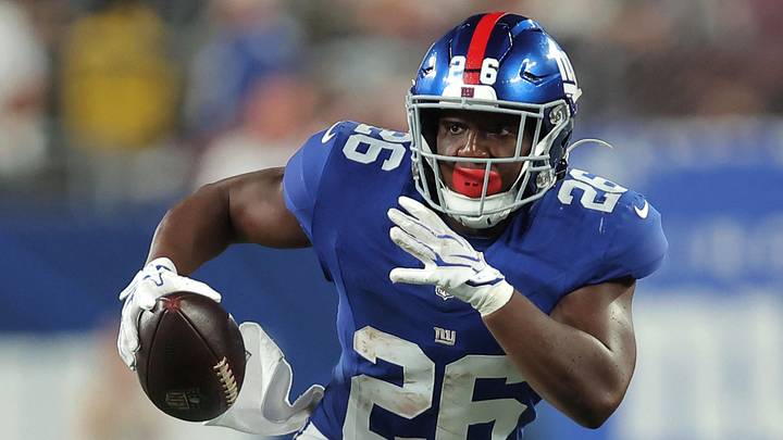 New York Giants running back Devin Singletary New York Giants running back Devin Singletary