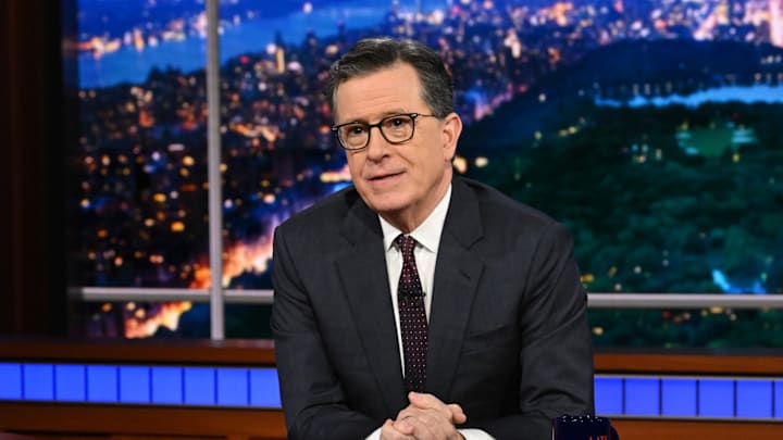 The Late Show with Stephen Colbert during Monday’s February 16, 2026 show. Photo: Scott Kowalchyk ©2026 CBS Broadcasting Inc. All Rights Reserved. The Late Show with Stephen Colbert during Monday’s February 16, 2026 show. Photo: Scott Kowalchyk ©2026 CBS Broadcasting Inc. All Rights Reserved.