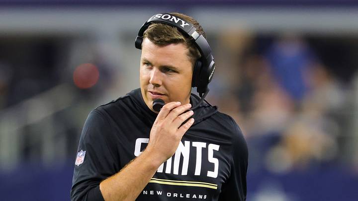 New Orleans Saints head coach Kellen Moore New Orleans Saints head coach Kellen Moore