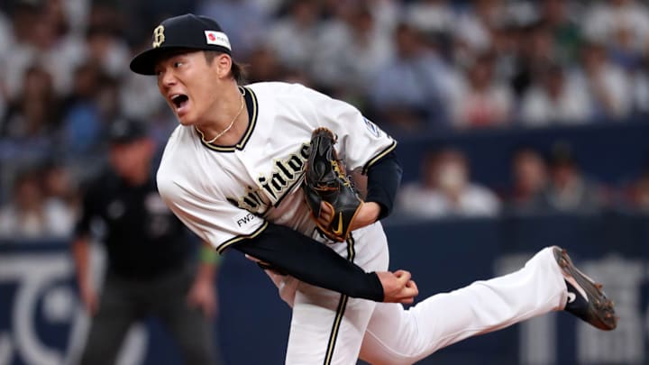 Yoshinobu Yamamoto está en el radar de los Yankees 
