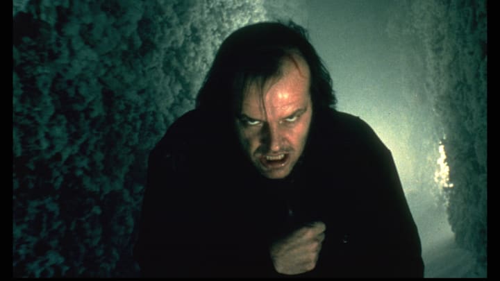 On the set of The Shining