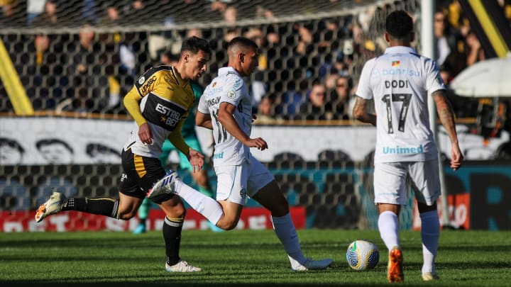 Monsalve foi o jogador decisivo do Tricolor em Santa Catarina