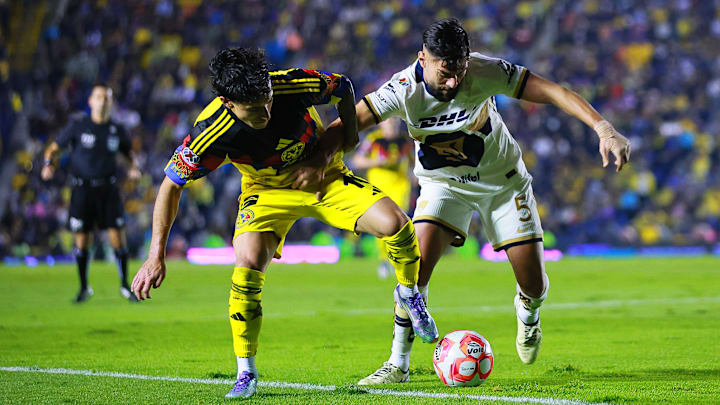 Las posibles alineaciones de Pumas UNAM vs América