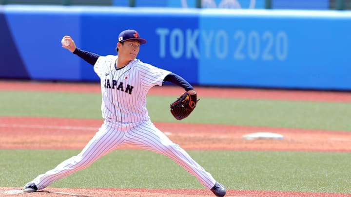 BASEBALL-OLY-2020-2021-TOKYO-DOM-JPN