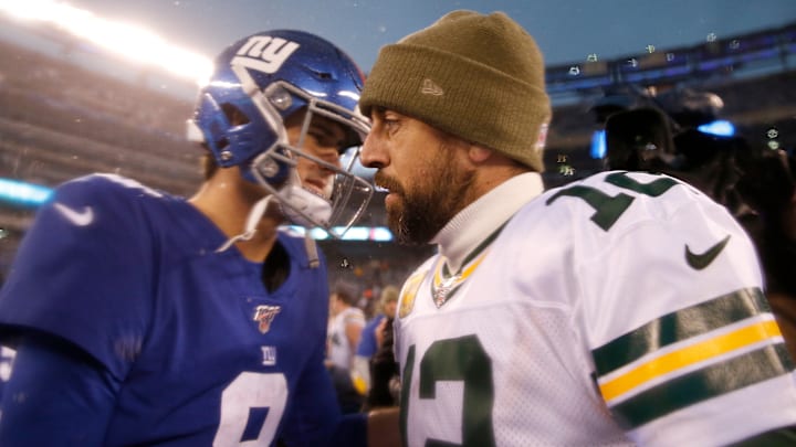 NY Jets, Daniel Jones, Aaron Rodgers