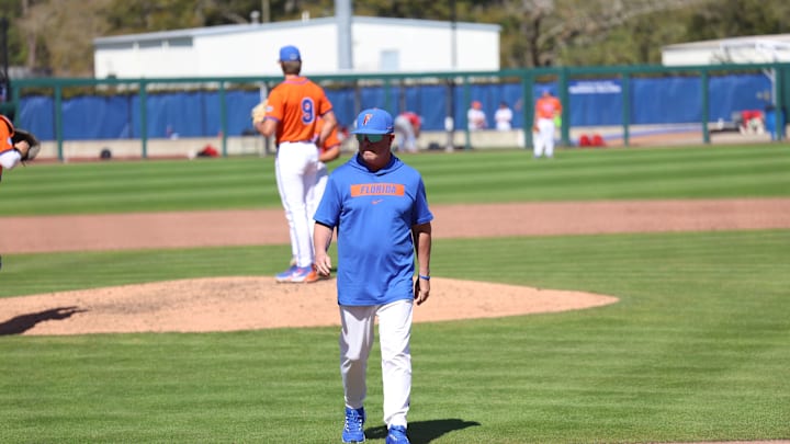 Florida Gators head coach Kevin O'Sullivan is still looking for answers on the mound as the team heads into its third SEC series of the season. Florida Gators head coach Kevin O'Sullivan is still looking for answers on the mound as the team heads into its third SEC series of the season.