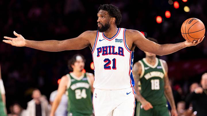 Philadelphia 76ers center Joel Embiid will not play on Sunday night against the Detroit Pistons. Philadelphia 76ers center Joel Embiid will not play on Sunday night against the Detroit Pistons.