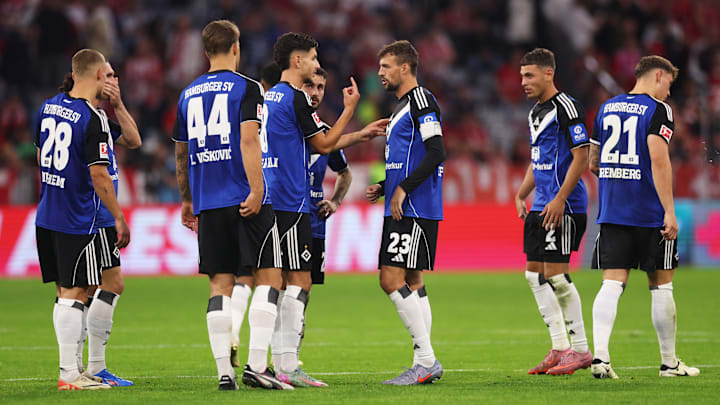 Vor dem Kellergipfel gegen Heidenheim haben sich die Führungsspieler des HSV intern besprochen.