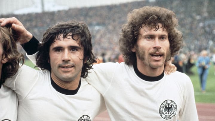 Gerd Müller y Paul Breitner ganaron la Champions League y Copa del Mundo con Bayern Múnich y Alemania, respectivamente