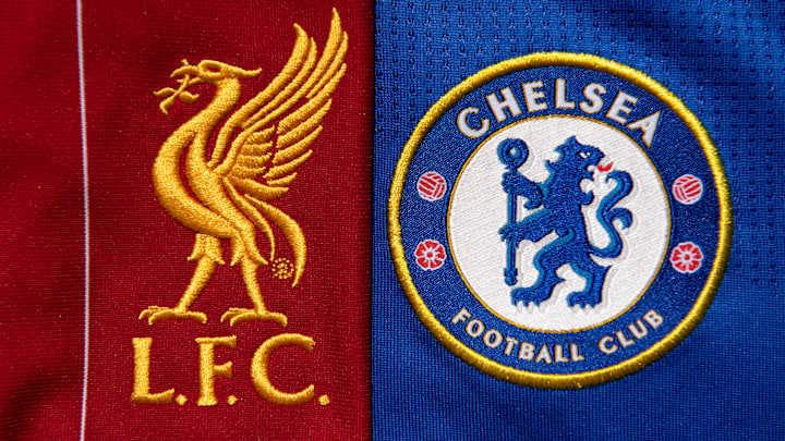 The Liverpool and Chelsea Club Crests The Liverpool and Chelsea Club Crests